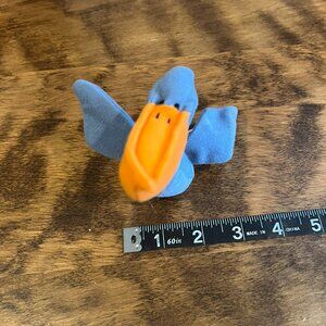 5/$20Ty Teenie Beanie Baby “Scoop” The Pelican 1993  NWT
